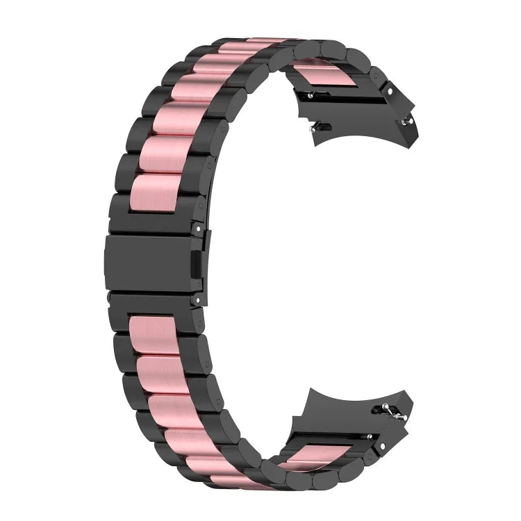 Three Strains Steel Replacement Strap Watchband, For Samsung Galaxy Watch4 / Watch4 Classic