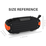 New Rixing NR-907FM TWS Outdoor Bluetooth Speaker Support Hands-free Call / FM with Handle & Antenna, NR-907FM (Orange), NR-907FM (Black), NR-907FM (Red), NR-907FM (Yellow), NR-906 (Blue)