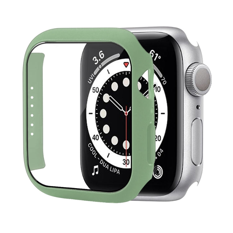 Shockproof PC Protective Case with Tempered Glass Film, For Apple Watch Series 9 / 8 / 7 41mm, For Apple Watch Series 9 / 8 / 7 45mm, For Apple Watch Series 8 / 7 41mm
