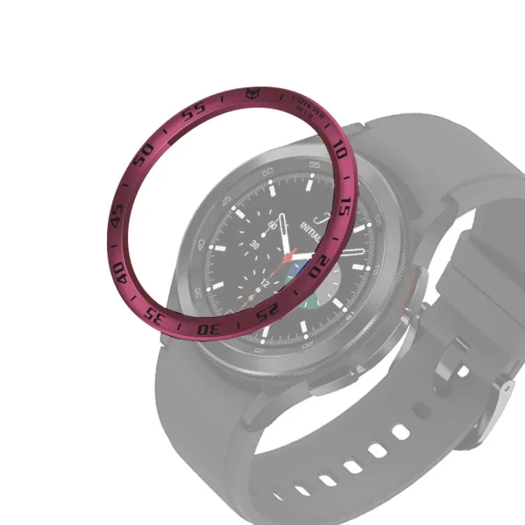 Smart Watch Steel Bezel Ring, A Version, For Samsung Galaxy Watch4 Classic 42mm, For Samsung Galaxy Watch4 Classic 46mm