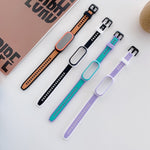 Universal Two-color Silicone Replacement Wristband, For Xiaomi Mi Band 4 / 3, For Xiaomi Mi Band 6 / 5