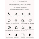 Z73 1.09 inch Touch Screen Smart Bracelet, Support Sleep Monitoring / Heart Rate Monitoring / Voice Control / Women Menstrual Cycle Reminder