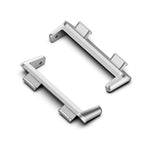 1 Pair Metal Strap Watchband Connector, For OPPO Watch 2 42mm, For OPPO Watch 2 46mm