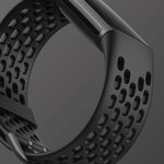 Silicone Hole Replacement Strap Watchband, For Fitbit Charge 5
