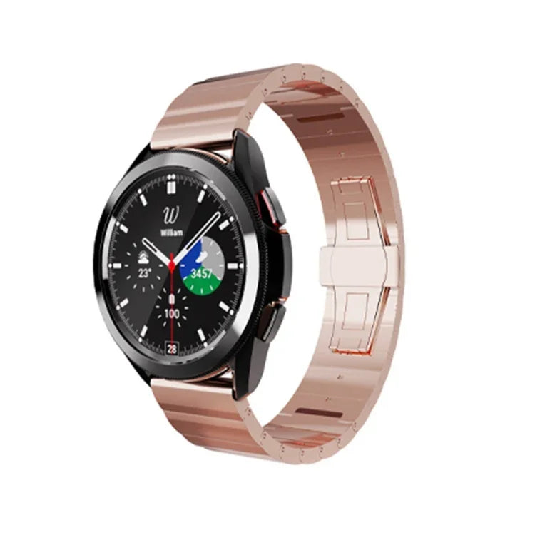 Steel Replacement Strap Watchband, For Samsung Galaxy Watch4 Classic 42mm/46mm