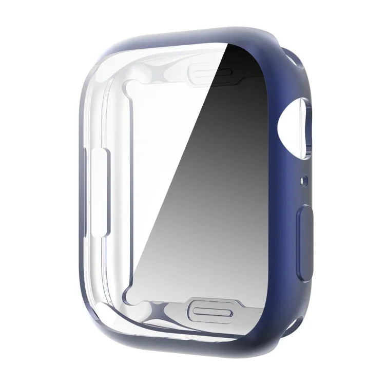 Shockproof TPU All-inclusive Electroplate Protective Case, For Apple Watch Series 9 / 8 / 7 41mm, For Apple Watch Series 9 / 8 / 7 45mm