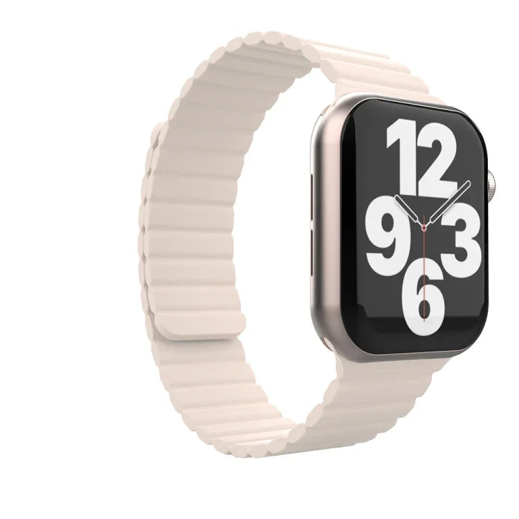 Integrated Silicone Replacement Strap Watchband For Apple Watch Series, 7 41mm / 6&SE&5&4 40mm / 3&2&1 38mm, 7 45mm / 6&SE&5&4 44mm / 3&2&1 42mm