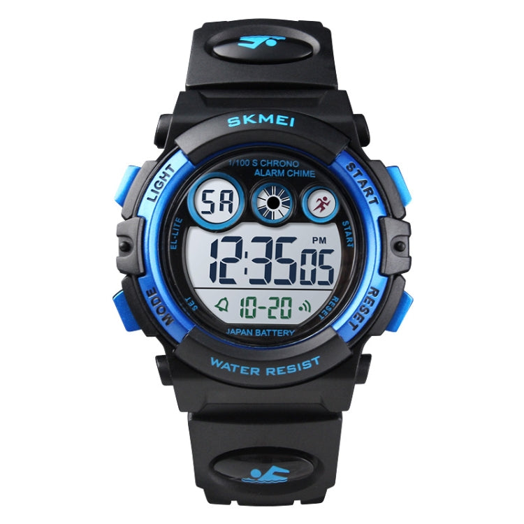 SKMEI 1451 LED Digital Stopwatch Chronograph Luminous Children Sports Electronic Watch, 1451(Transparent Purple), 1451(Transparent Sky Blue), 1451(Transparent Rose Red), 1451(White Shell Blue Circle), 1451(Yellow Shell Blue Circle)                     ...