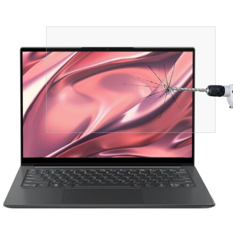 Laptop Screen HD Tempered Glass Protective Film, For Lenovo IdeaPad 4G 14 inch, For Lenovo IdeaPad 14s 14 inch, For Lenovo Ideapad S130-14IGM 14 inch, For Lenovo YOGA 5G, For Lenovo YOGA 14c 14 inch, For Lenovo YOGA 14s 14 inch                         ...
