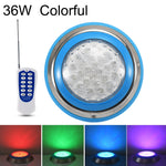 LED Stainless Steel Wall-mounted Pool Light Landscape Underwater Light, 6W, 9W, 12W, 15W, 18W, 24W, 36W