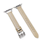 14mm Cowhide Leather Watchband For Apple Watch Series, 7 41mm/6&SE&5&4 40mm/3&2&1 38mm, 7 45mm/6&SE&5&4 44mm/3&2&1 42mm