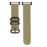Three-ring Steel Buckle Nylon Watchband, For Suunto CORE, For Suunto 7