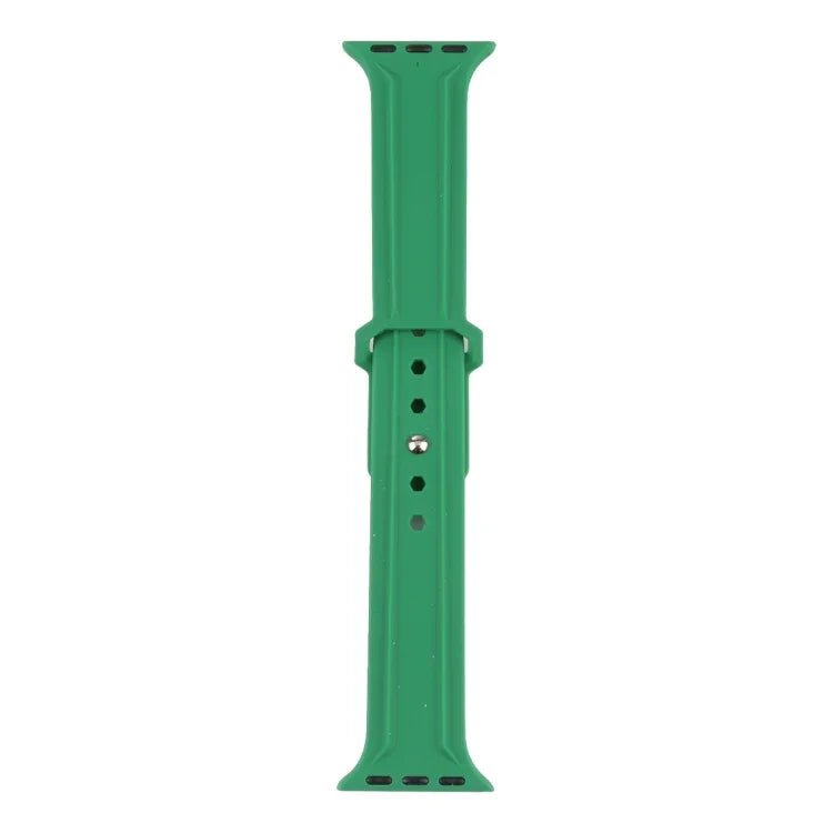 King Kong Silicone Watchband For Apple Watch Series, 7 41mm / 6&SE&5&4 40mm / 3&2&1 38mm, 7 45mm / 6&SE&5&4 44mm / 3&2&1 42mm