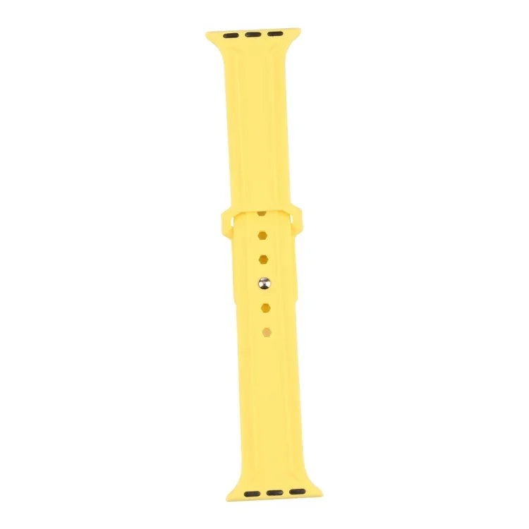 King Kong Silicone Watchband For Apple Watch Series, 7 41mm / 6&SE&5&4 40mm / 3&2&1 38mm, 7 45mm / 6&SE&5&4 44mm / 3&2&1 42mm