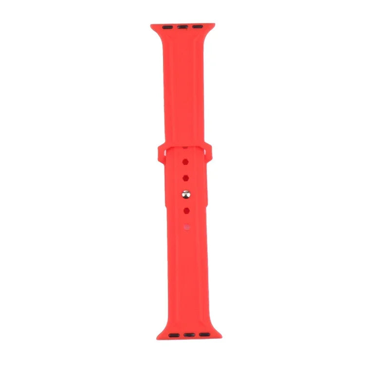 King Kong Silicone Watchband For Apple Watch Series, 7 41mm / 6&SE&5&4 40mm / 3&2&1 38mm, 7 45mm / 6&SE&5&4 44mm / 3&2&1 42mm