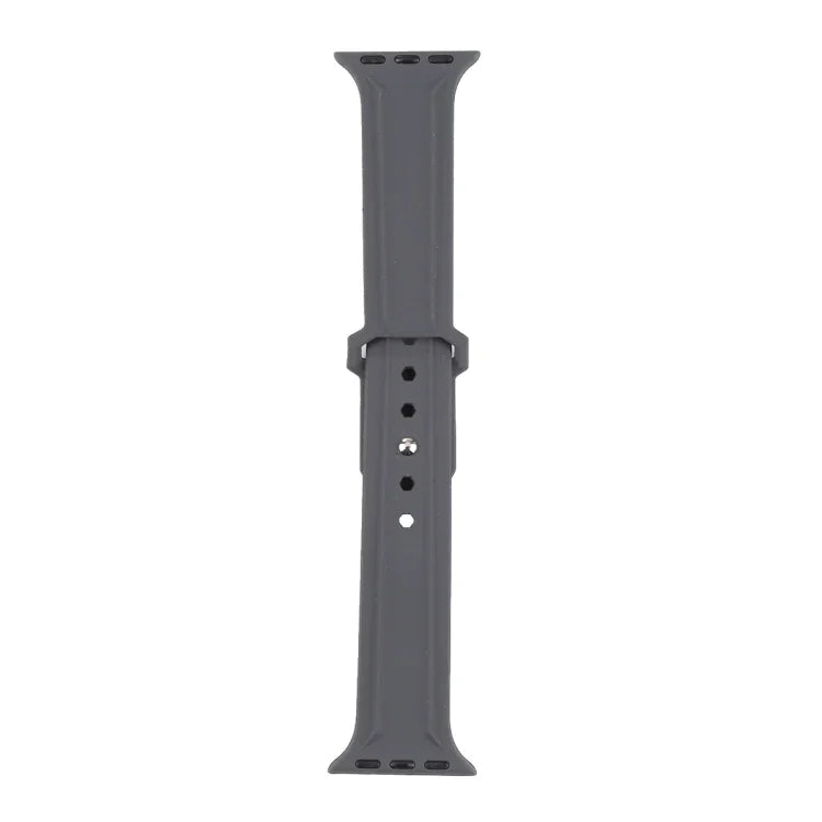 King Kong Silicone Watchband For Apple Watch Series, 7 41mm / 6&SE&5&4 40mm / 3&2&1 38mm, 7 45mm / 6&SE&5&4 44mm / 3&2&1 42mm
