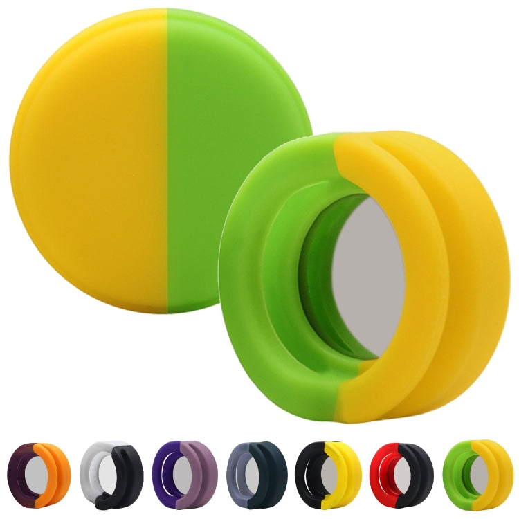 Pet Collar Anti-scratch Shockproof Silicone Case For AirTag 2nd Gen / AirTag 1st Gen, 34x34x17.3mm, 34x34x16.7mm