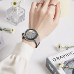 Genuine Leather Watchband, For Samsung Galaxy Watch4 40mm / 44mm