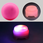 Pet Collar Anti-Lost Location Tracker Silicone Protective Case with Light For AirTag 2nd Gen / AirTag 1st Gen