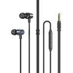 awei L1 Stereo Surround In-ear Wired Earphone, L1(Black), L1(Grey)