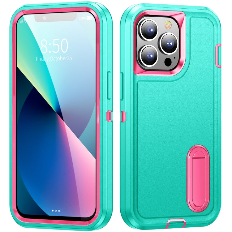 3 in 1 Rugged Holder Phone Case, For iPhone 11 Pro, For iPhone 11 Pro Max