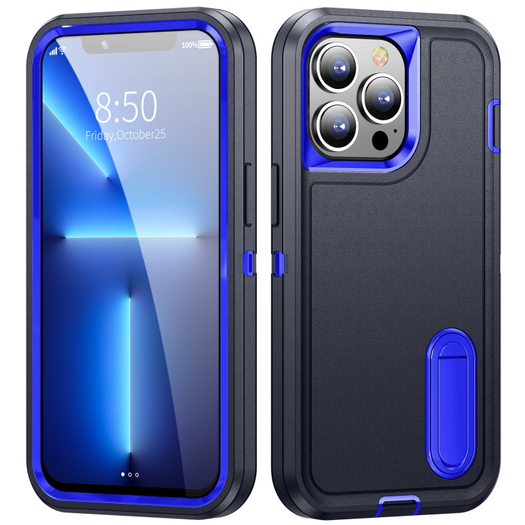 3 in 1 Rugged Holder Phone Case, For iPhone 11 Pro, For iPhone 11 Pro Max