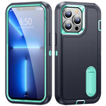 3 in 1 Rugged Holder Phone Case, For iPhone 11 Pro, For iPhone 11 Pro Max