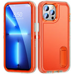 3 in 1 Rugged Holder Phone Case, For iPhone 11 Pro, For iPhone 11 Pro Max