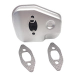 Chainsaw Exhaust Muffler Gasket for Husqvarna 235 236 240 235E 240E, For Husqvarna 235 236 240 235E 240E