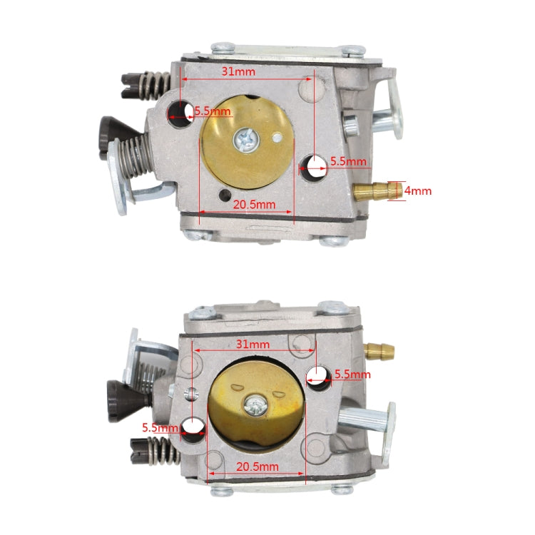 Chainsaw Carburetor 503280316 for for Husqvarna 61 268 266 272 XP, Carburetor for Husqvarna 61