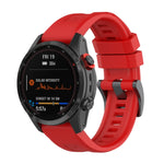 Quick Release Silicone Watchband, For Garmin Fenix 7, For Garmin Fenix 7S, For Garmin Fenix 7X
