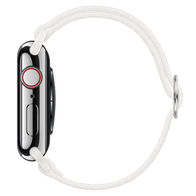 Polyester Nylon Watchband For Apple Watch Series, 7 41mm / 6&SE&5&4 40mm / 3&2&1 38mm, 7 45mm / 6&SE&5&4 44mm / 3&2&1 42mm