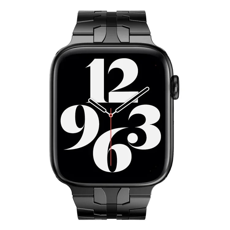 Steel Watchband For Apple Watch Series, 7 41mm / 6&SE&5&4 40mm / 3&2&1 38mm, 7 45mm / 6&SE&5&4 44mm / 3&2&1 42mm