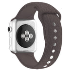 Leopard Embossing Silicone Watchband For Apple Watch Series, 7 41mm / 6&SE&5&4 40mm / 3&2&1 38mm, 7 45mm / 6&SE&5&4 44mm / 3&2&1 42mm