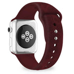 Sunflower Embossing Silicone Watchband For Apple Watch Series, 7 41mm / 6&SE&5&4 40mm / 3&2&1 38mm, 7 45mm / 6&SE&5&4 44mm / 3&2&1 42mm