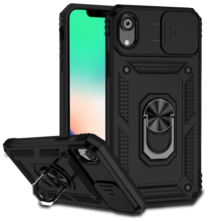 Sliding Camshield Holder Phone Case, For iPhone XR, For iPhone XS / X, For iPhone XS Max, For iPhone 12 mini, For iPhone SE 2022 / SE 2020 / 8 / 7 / 6, For iPhone 8 Plus / 7 Plus / 6 Plus