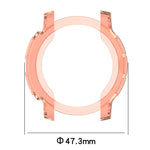 Half Coverage Hollowed TPU Watch Case, For Garmin Instinct 2, For Garmin Instinct 2S