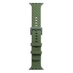 Braided Texture Silicone Watchband For Apple Watch Series, 7 41mm / 6&SE&5&4 40mm / 3&2&1 38mm, 7 45mm / 6&SE&5&4 44mm / 3&2&1 42mm