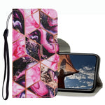 Coloured Drawing Pattern Leather Phone Case, For iPhone 13 mini, For iPhone 13, For iPhone 13 Pro