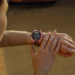 Scale Electroplated PC + Tempered Glass Watch Case, For Huawei Watch 3 Pro