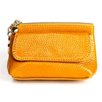 Litchi Texture Cowhide Hand Held Small Wallet for Ladies