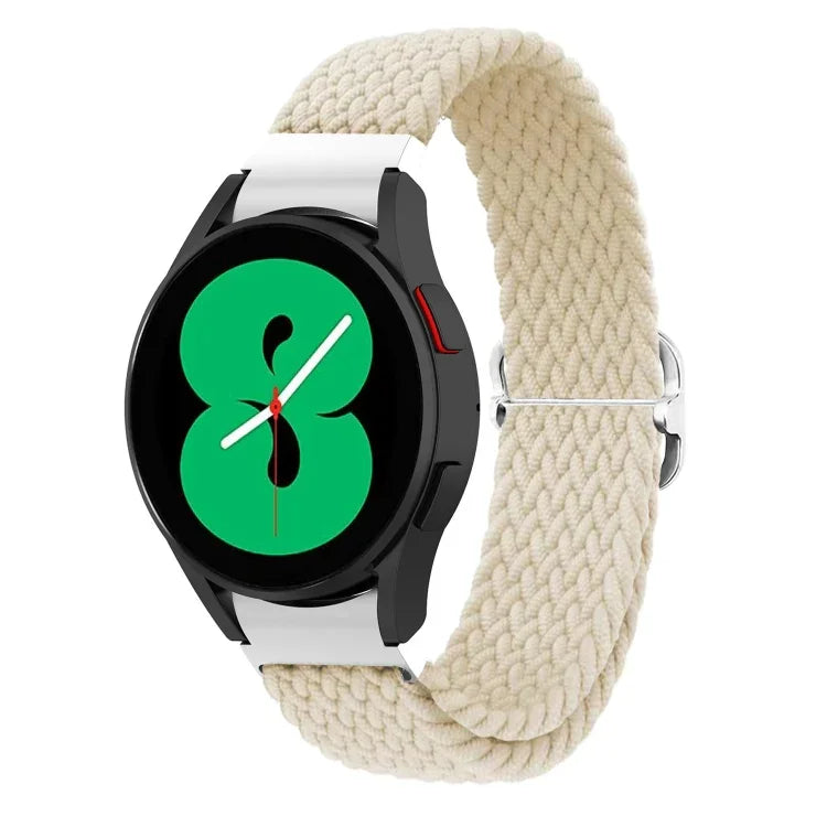 Adjustable Woven Watch Band, For Samsung Galaxy Watch4 40mm / 44mm