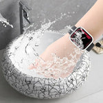 Waterproof PC+Tempered Film Watch Case, For Apple Watch Series 9 / 8 / 7 41mm, For Apple Watch Series 9 / 8 / 7 45mm