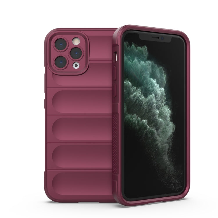 Magic Shield TPU + Flannel Phone Case, For iPhone 11, For iPhone 11 Pro, For iPhone 11 Pro Max, For iPhone 12