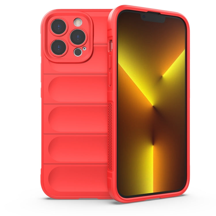 Magic Shield TPU + Flannel Phone Case, For iPhone 13 Pro Max