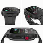 RedPepper TPU + PC + Silicone Waterproof Watch Case For Apple Watch Series 9 / 8 / 7 41mm, For Apple Watch Series 9 / 8 / 7 45mm
