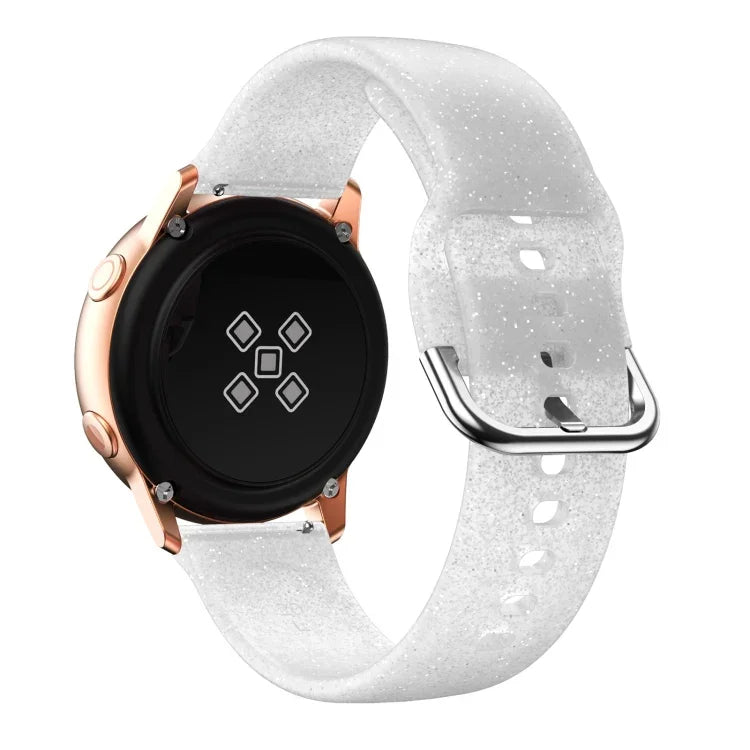 Silicone Watch Band, For Samsung Galaxy Watch4 40/44mm, For Samsung Galaxy Watch4 Classic 42/46mm