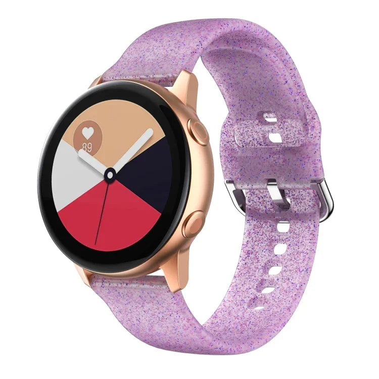 Silicone Watch Band, For Samsung Galaxy Watch4 40/44mm, For Samsung Galaxy Watch4 Classic 42/46mm
