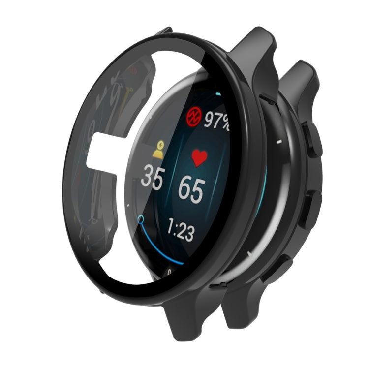 PC + Tempered Glass Watch Case, For Garmin Venu 2S