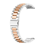 Three-bead Metal Steel Watch Band, For Huawei GT 3 Pro 43mm, For Huawei GT 3 Pro 46mm